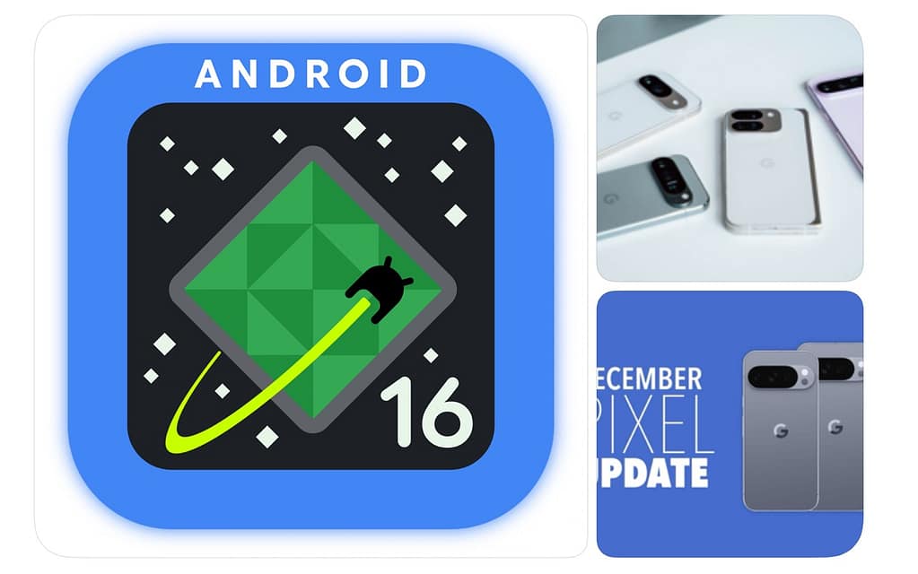 Android 16 futuristic update image in showing case of launching pics and design for android 16 update