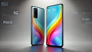 POCO C85 5G Smartphone Front and Back Design with 90Hz Display and Dual Camera